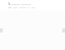 Tablet Screenshot of k-interiors.com